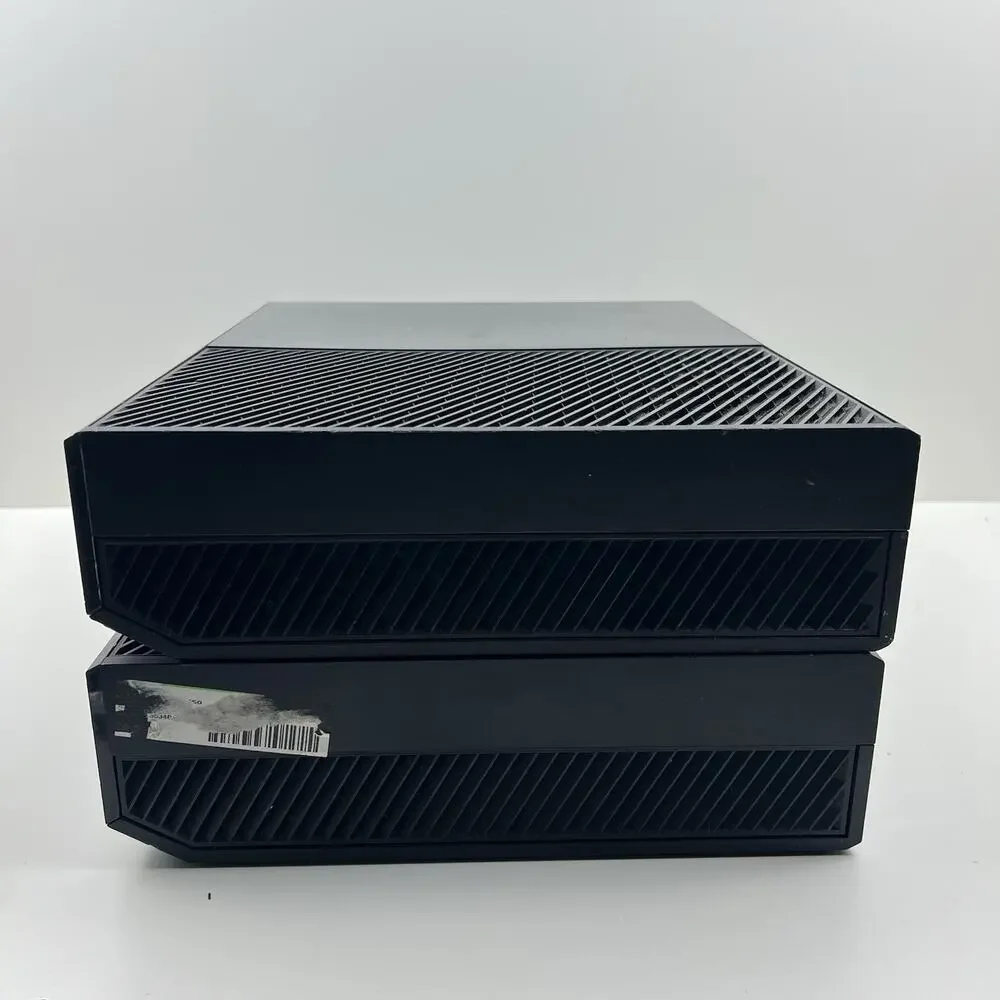 Microsoft Xbox One 500GB 1540 Black Console AS IS for PART Lot Of 2, READ DESC